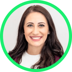 green-border-smiling-lady-in-white-shirt - Focal Point