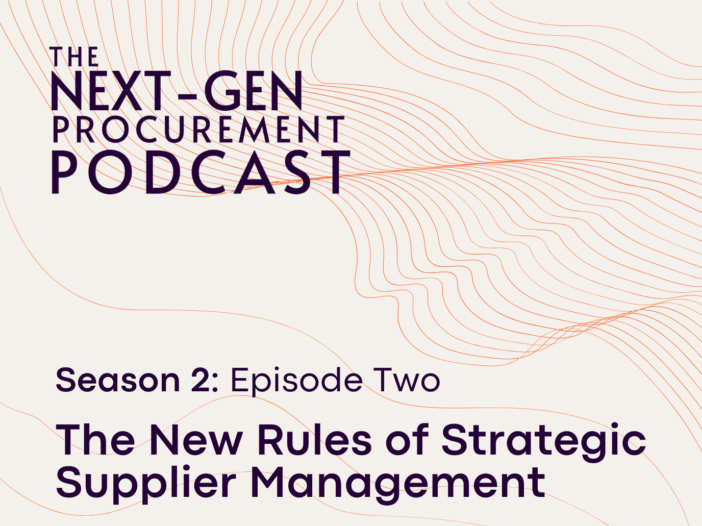 The New Rules of Strategic Supplier Management