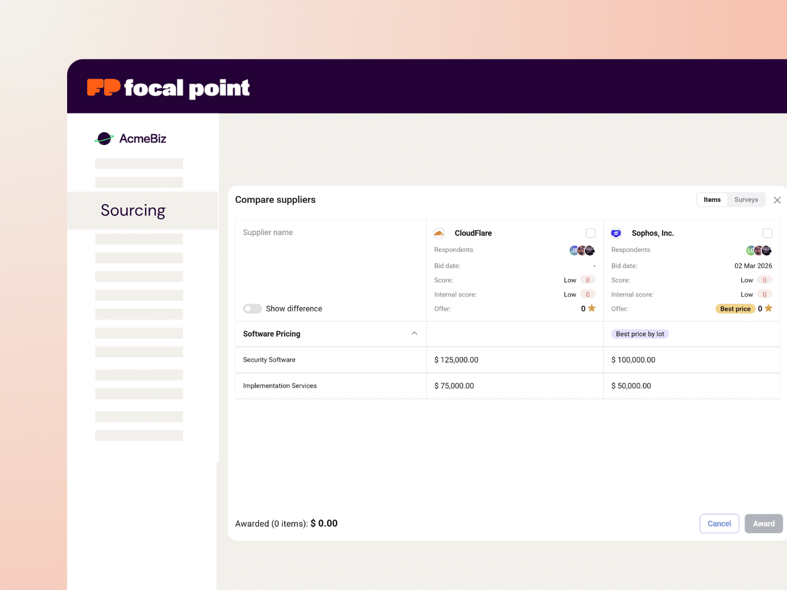 Sourcing - Score Everything
