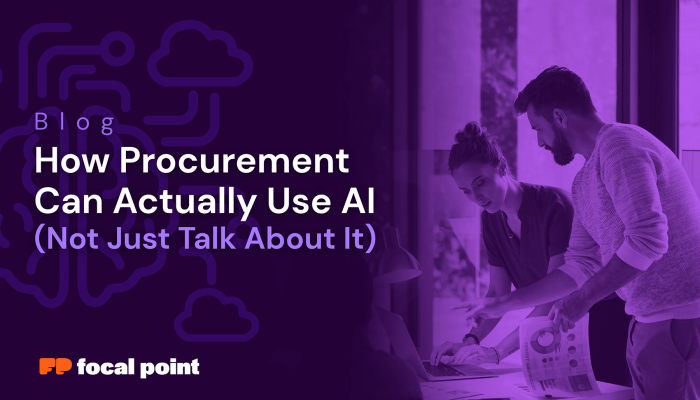 Blog header template for How Procurement Can Actually Use AI