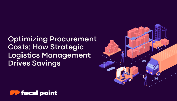 optimizing procurement cost