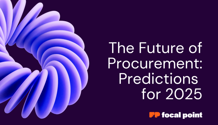 The future of procurement predictions for 2025